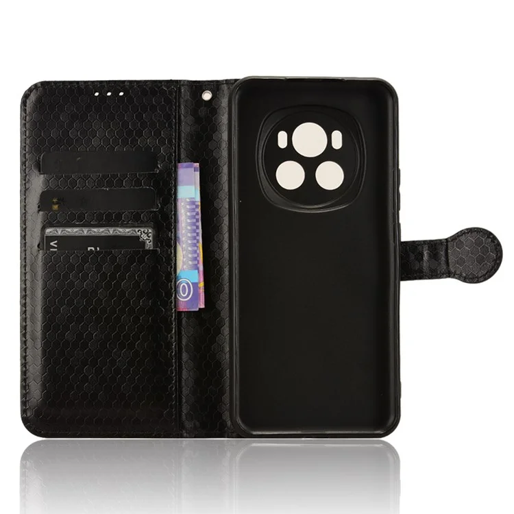 Étui en cuir pour téléphone Magic6 5G For Honor - Noir