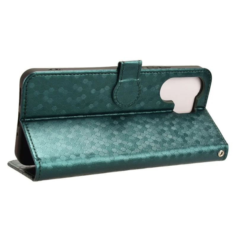 For Xiaomi Redmi 13C 4G / 13C 5G / Poco C65 4G / Poco M6 5G / 13R 5G Case Wallet Leather Flip Cover - Green