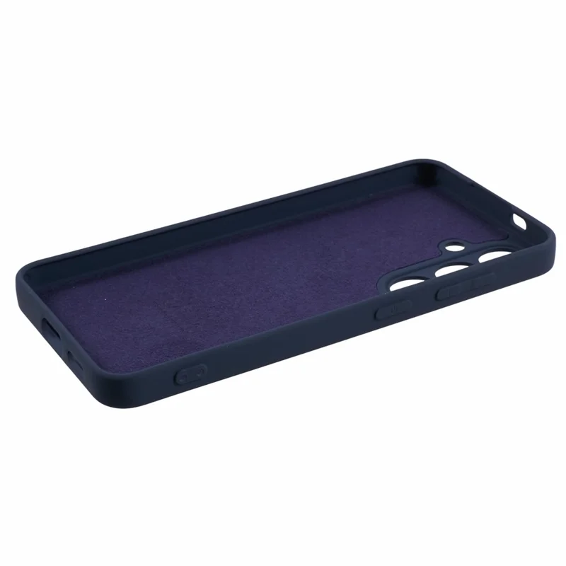 Livello x Per Coperchio Telefonico Anti-scratch Samsung Galaxy S24+ TPU Soft TPU - Blu Scuro