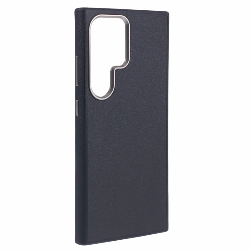 X-LEVEL For Samsung Galaxy S24 Ultra Magnetic Case PU Leather Shockproof Back Cover - Black