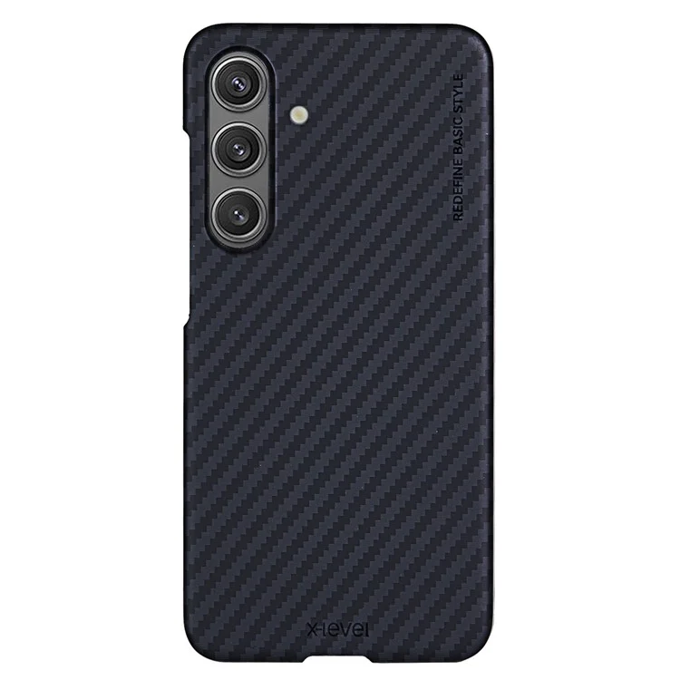 X-LEVEL For Samsung Galaxy S24+ Carbon Fiber Magnetic Case Scratch Resistant Slim Cover