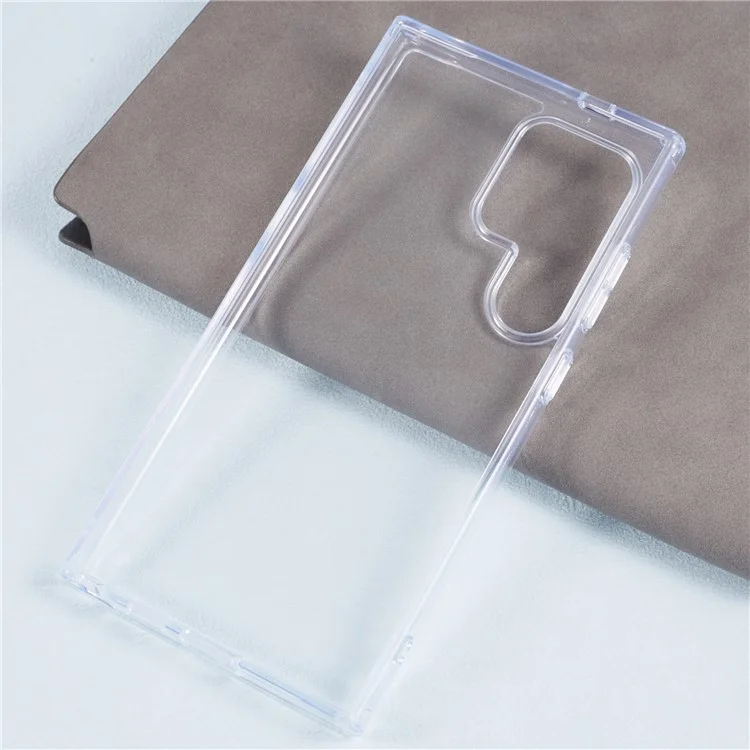 X-LEVEL Para Funda Samsung Galaxy S24 Ultra Transparente PC + TPU Slim-Fit Funda Protectora