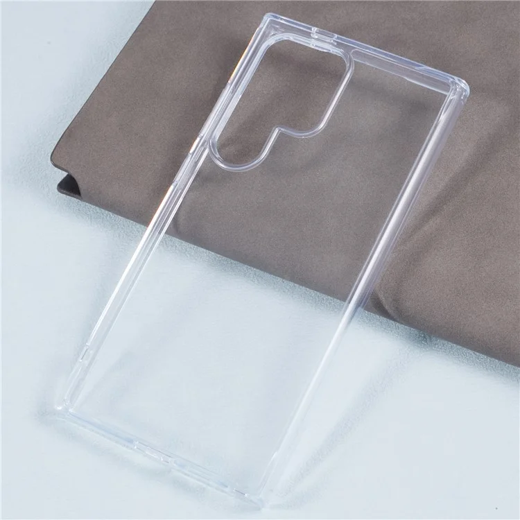 X-LEVEL Para Funda Samsung Galaxy S24 Ultra Transparente PC + TPU Slim-Fit Funda Protectora