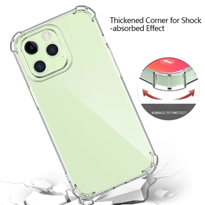 Bulk Buy Clear Case for Samsung Galaxy A13 4G , Shockproof 1.5mm Thickness TPU Phone Cover