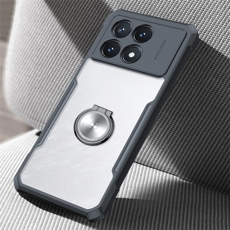 Bulk Purchasing XUNDD For Xiaomi Poco F6 Pro 5G / Redmi K70 5G / K70 Pro 5G Case Phone Cover Ring Holder Kickstand