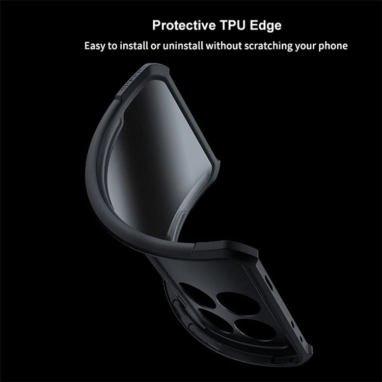 XUNDD For Xiaomi Poco F6 Pro 5G / Redmi K70 5G / K70 Pro 5G Shockproof Acrylic+TPU Slim-Fit Cover Cell Phone Case