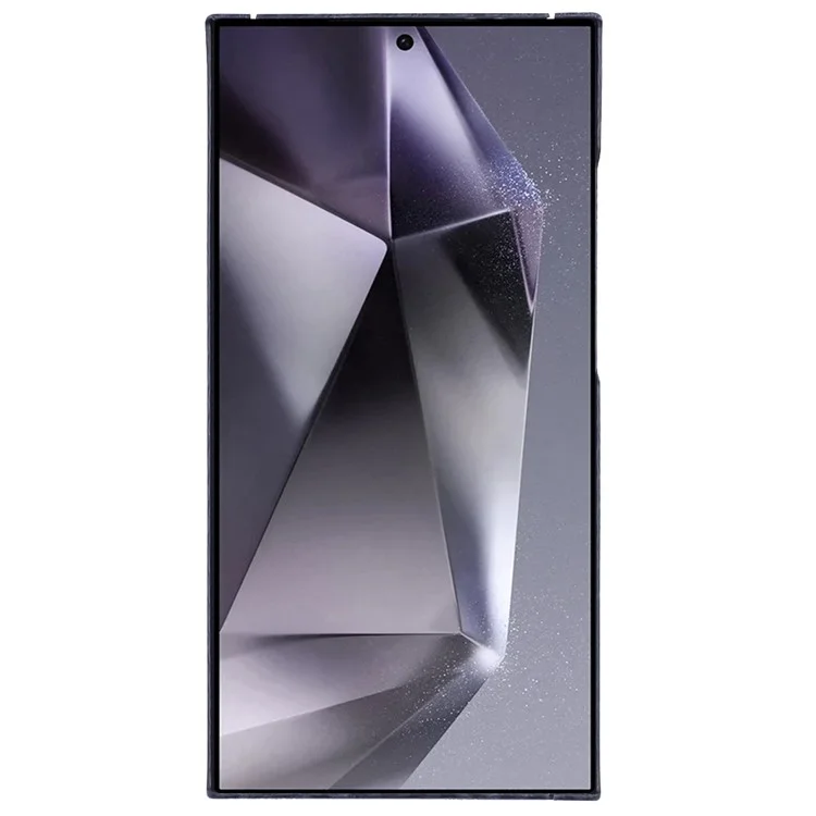 Para Samsung Galaxy S24 Ultra Aramid Fiber Phone Case 1500D Coarse Texture Case-Less Touch Feeling - Negro