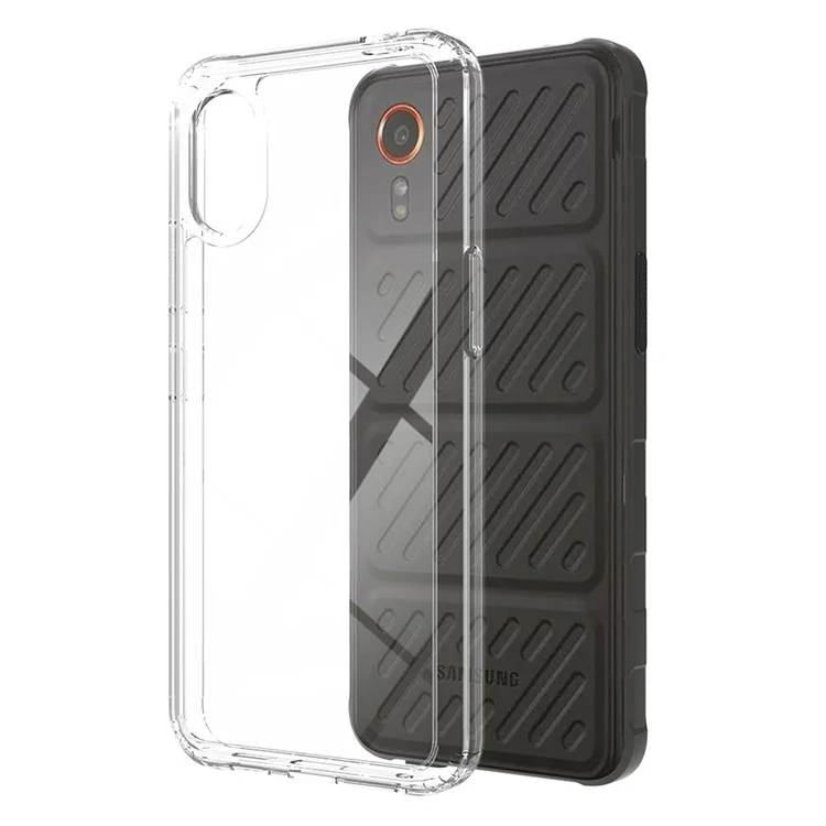Per Samsung Galaxy Xcover7 Custodia Ibrida TPU+Acrilico Anti-Graffio Cover per Telefono
