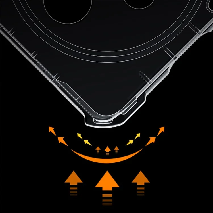 Compra por volumen XUNDD para Oppo Find X7 Ultra Funda magnética Funda protectora de teléfono TPU+Acrílico - Textura láser
