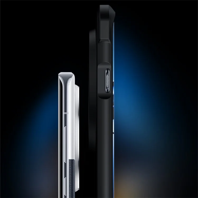 Compra por volumen XUNDD para Oppo Find X7 Ultra Funda magnética Funda protectora de teléfono TPU+Acrílico - Textura láser