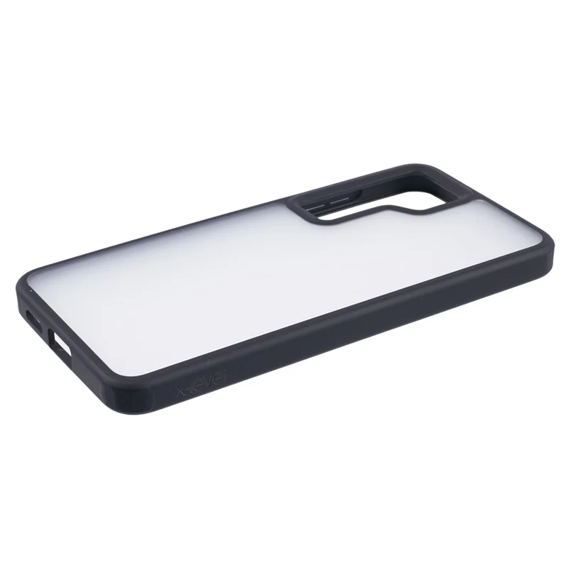 X-LEVEL For Samsung Galaxy S24 Case PC+TPU Matte Shockproof Cover - Black