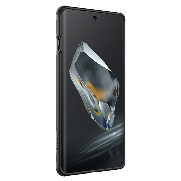 Nillkin Camshield Pro Series Para OnePlus Ace 3 5G / 12R 5G Lente de Caja Del Teléfono y Protección de la Privacidad Shell - Negro