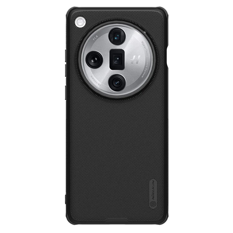 NILLKIN Frosted Shield Pro for Oppo Find X7 Ultra Magnetic Phone Case Hard PC+Soft TPU Cover - Black