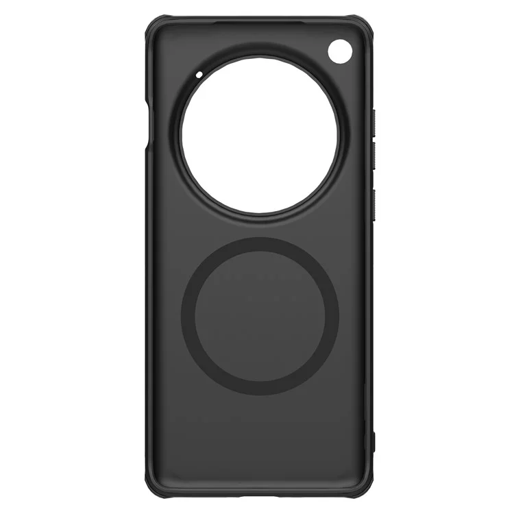 NILLKIN Frosted Shield Pro for Oppo Find X7 Ultra Magnetic Phone Case Hard PC+Soft TPU Cover - Black