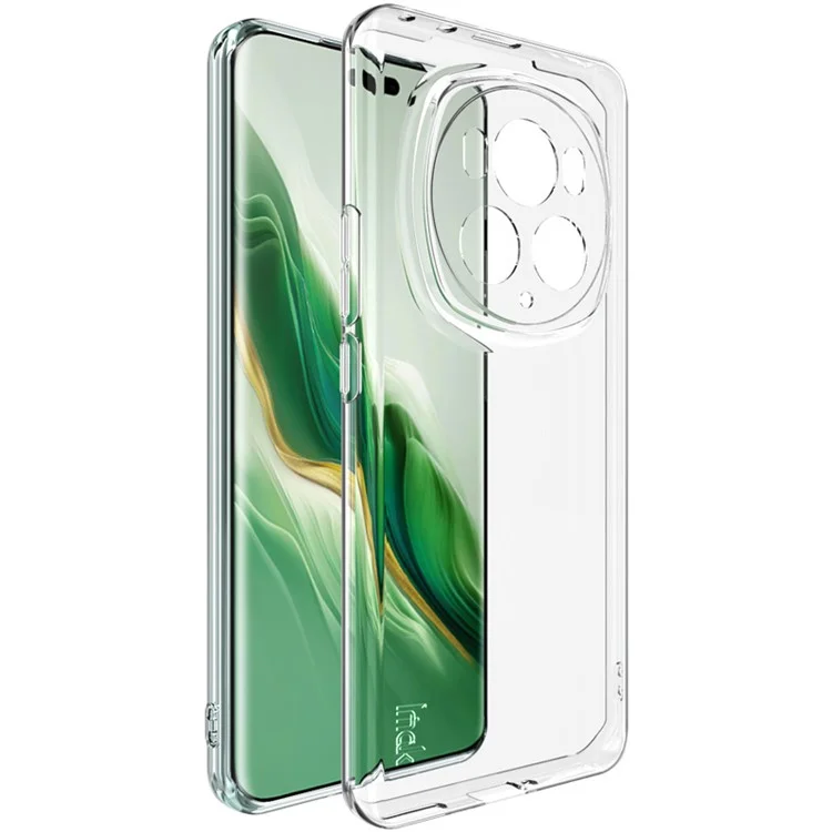 IMAK UX-5 Series For Honor Magic6 Pro 5G Custodia Antipolvere per Telefono Clear Case Anti-Caduta TPU Custodia per Telefono