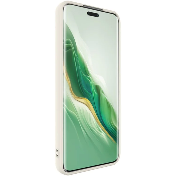 IMAK UC-4 Series für Honor Magic6 Pro 5G Case Straight Edge Soft TPU Handy-Schale - Weiß