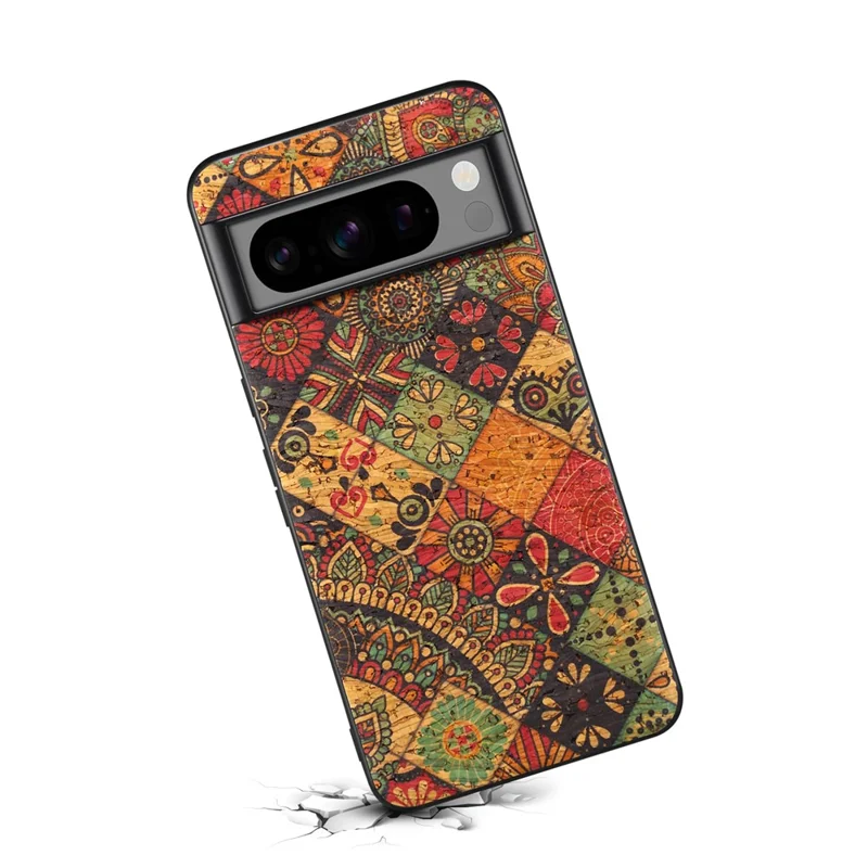 For Google Pixel 7a Case Flower Floral Pattern Design Phone Back Cover - Autumn / Yellow
