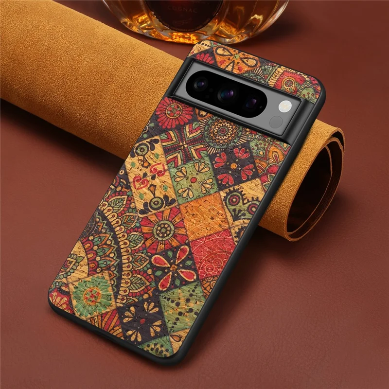 For Google Pixel 7a Case Flower Floral Pattern Design Phone Back Cover - Autumn / Yellow