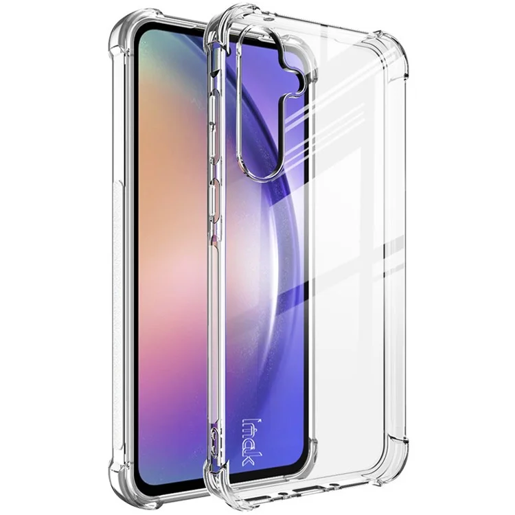 Coque IMAK pour Samsung Galaxy A35 5G Housse Antichoc TPU Coque de Téléphone - Transparente