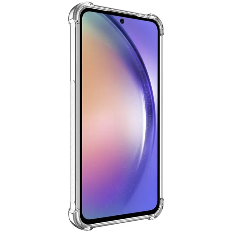 IMAK para Samsung Galaxy A55 5G Funda de teléfono móvil Caja de TPU Diseño de airbag - Transparente