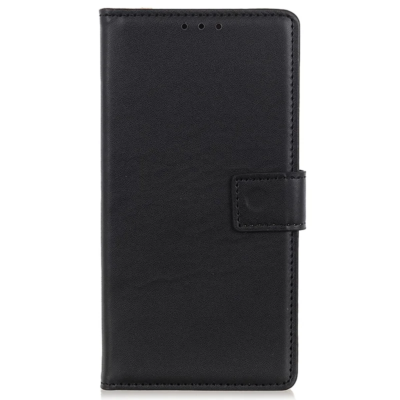 For Xiaomi Redmi Note 13 Pro 4G / Poco M6 Pro 4G Leather Case Fashionable Card Slots Phone Cover - Black