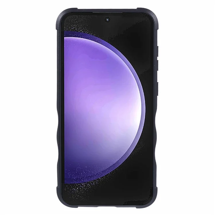Pour Samsung Galaxy S23 FE Coque de téléphone portable PC+TPU résistante aux chocs - Vert