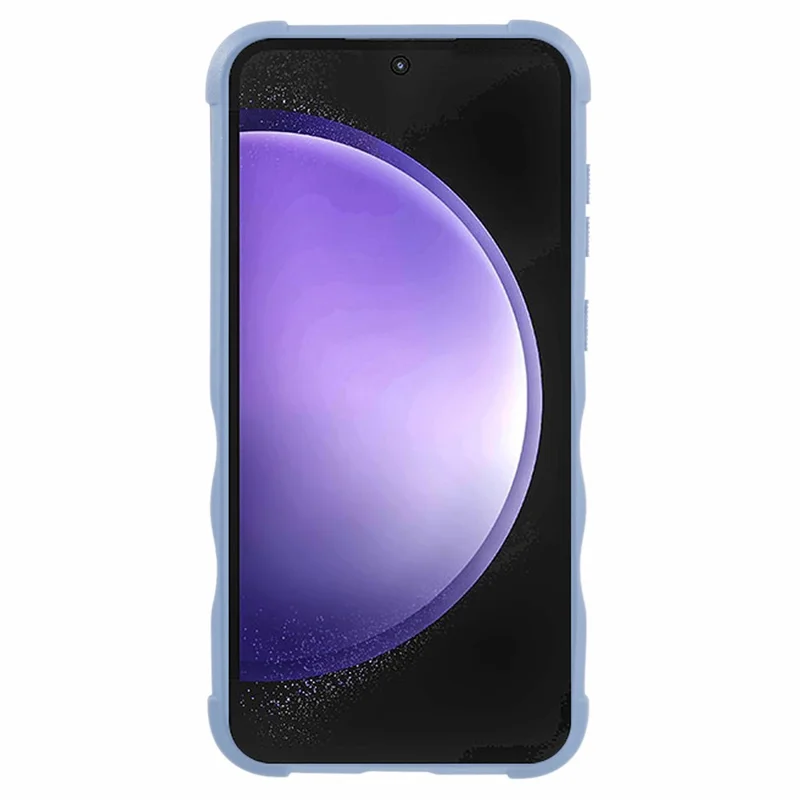 For Samsung Galaxy S23 FE Cell Phone Case PC+TPU Drop-resistant Cover - Rose Gold