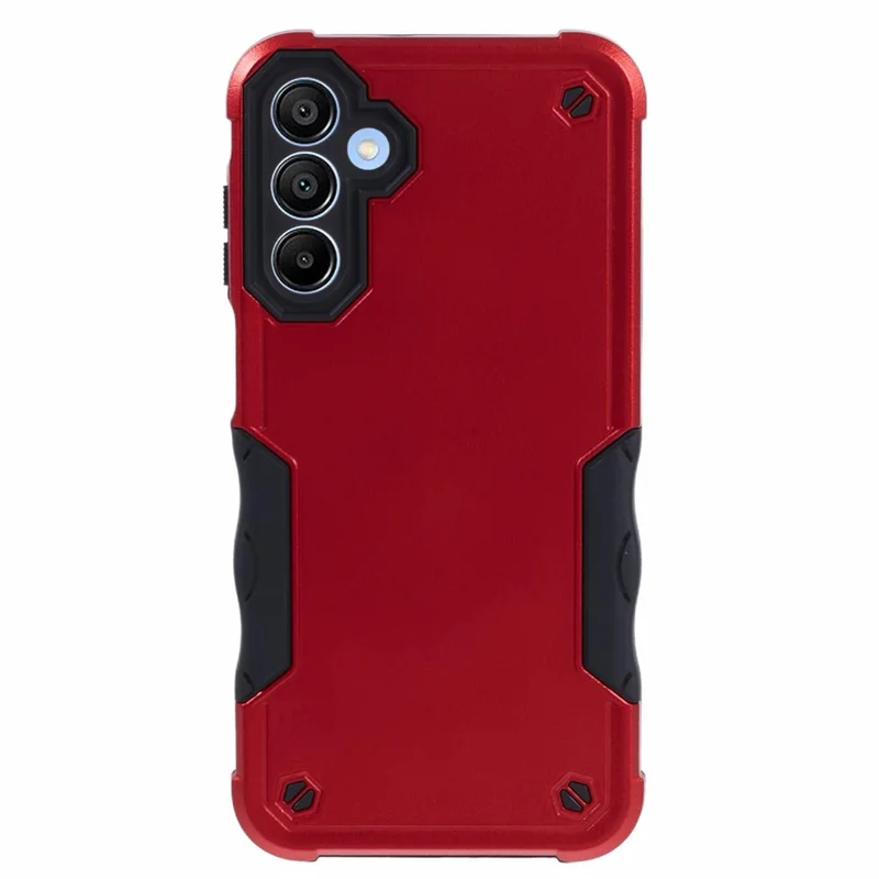 For Samsung Galaxy A25 5G (Global) (161.0 x 76.5 x 8.3mm) Case Drop-proof PC+TPU Back Shell - Red