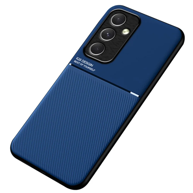 For Samsung Galaxy A25 5G (Global) (161.0 x 76.5 x 8.3mm) Phone Case PU+TPU+PC Mobile Cover - Blue