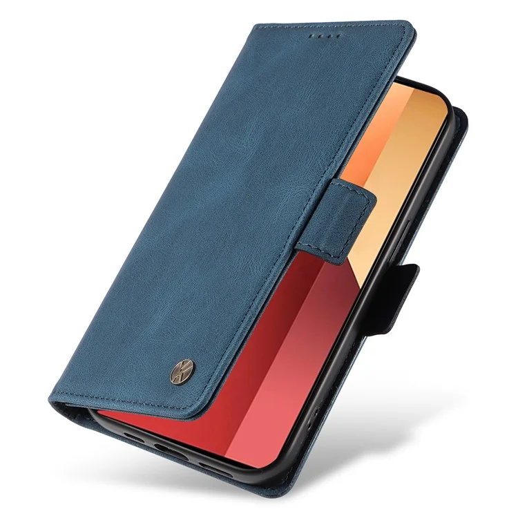 YIKATU YK-005 для Xiaomi Redmi Note 13 Pro 4G / Poco M6 Pro 4G Чехол-книжка - Синий