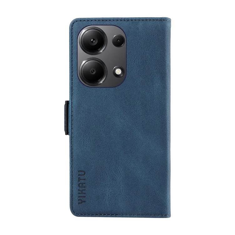 YIKATU YK-005 для Xiaomi Redmi Note 13 Pro 4G / Poco M6 Pro 4G Чехол-книжка - Синий