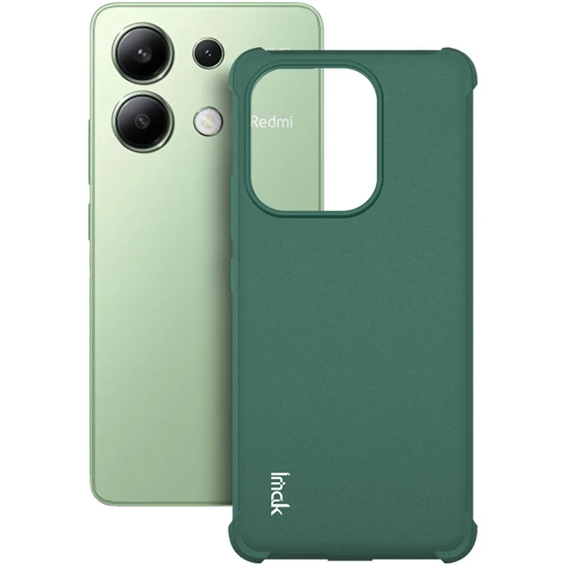 IMAK For Xiaomi Redmi Note 13 4G TPU Case Reinforced Corners Protection Phone Cover - Green