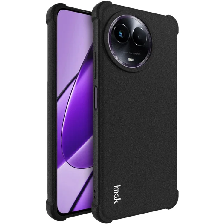 IMAK For Realme 11 5G (Global)  /  11x 5G  /  C67 5G  /  Narzo 60x 5G Case Soft TPU Phone Back Cover - Black