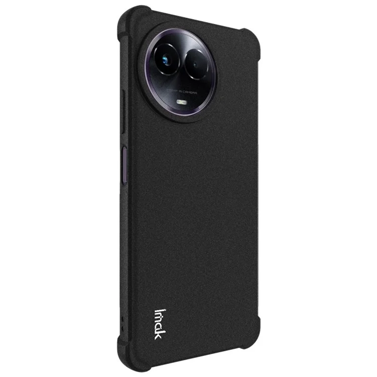 IMAK For Realme 11 5G (Global)  /  11x 5G  /  C67 5G  /  Narzo 60x 5G Case Soft TPU Phone Back Cover - Black
