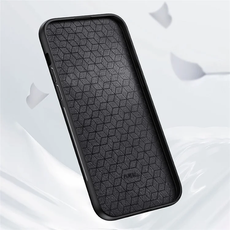 Für Xiaomi Redmi 13C 5G / 13R 5G / Poco M6 5G Rückenschale Hirschmuster TPU+PC+PU Stoßfestes Telefongehäuse - Schwarz