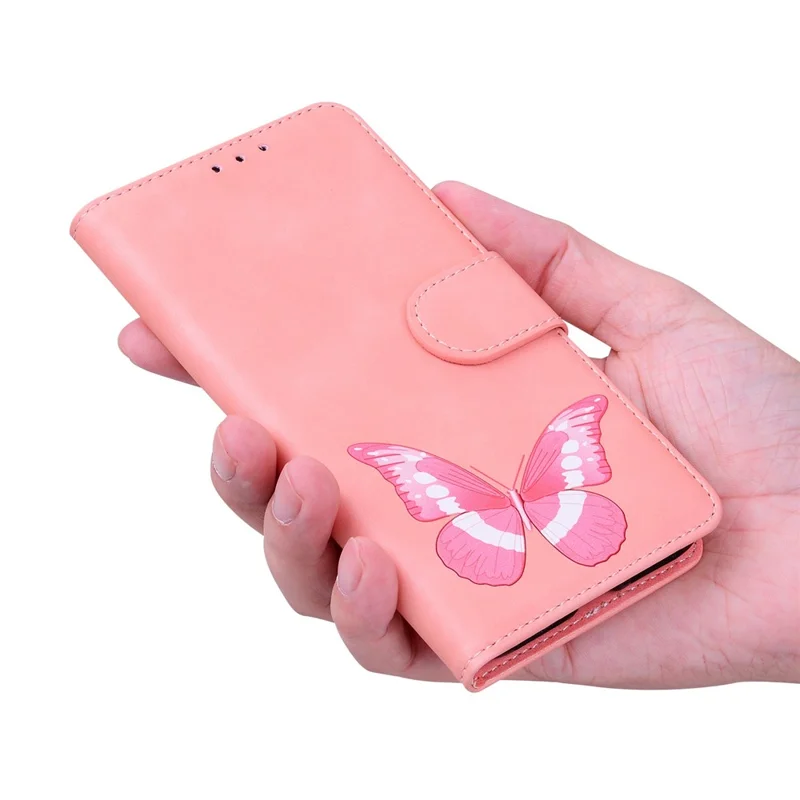 For Xiaomi Redmi 13C 4G / 13C 5G / Poco C65 4G / Poco M6 5G / 13R 5G Case Wallet Leather Phone Cover - Pink