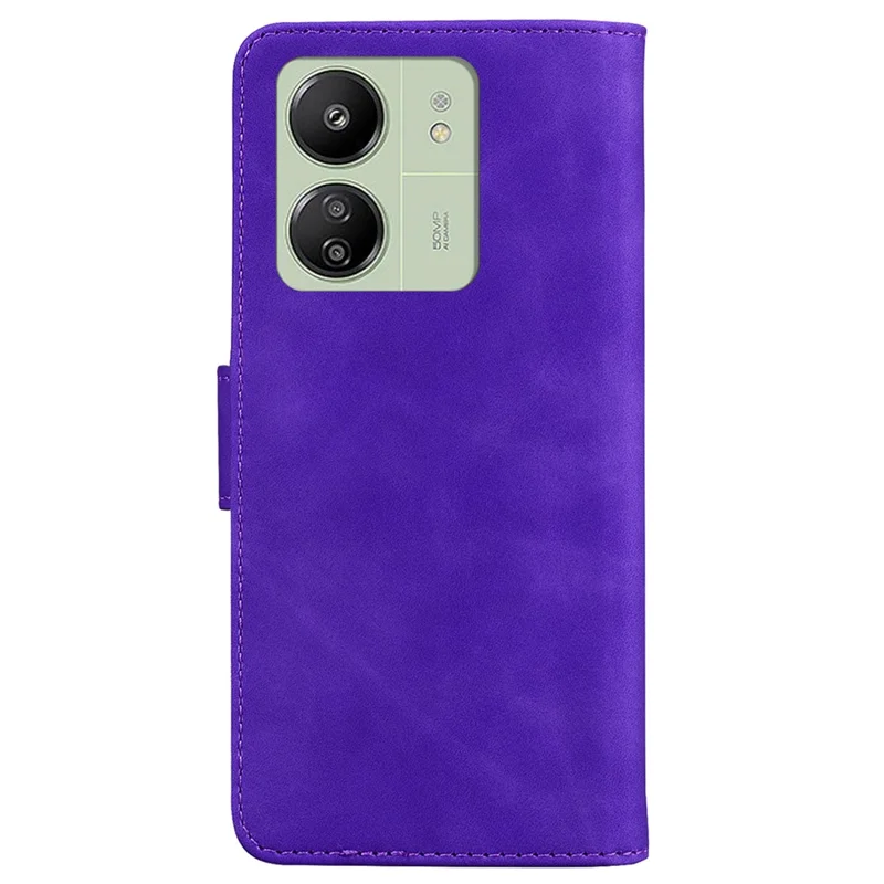 For Xiaomi Redmi 13C 4G / 13C 5G / Poco C65 4G / Poco M6 5G / 13R 5G Case Wallet Leather Phone Cover - Purple
