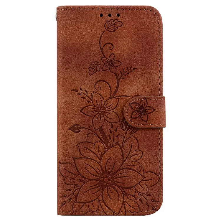 For Oppo A79 5G / A2 5G Case PU Leather Wallet Stand Flip Phone Cover - Brown