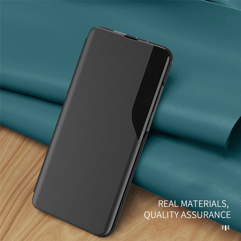 For Honor X7b 4G / 90 Smart Phone Case Folio Flip PU Leather Stand Cover - Black