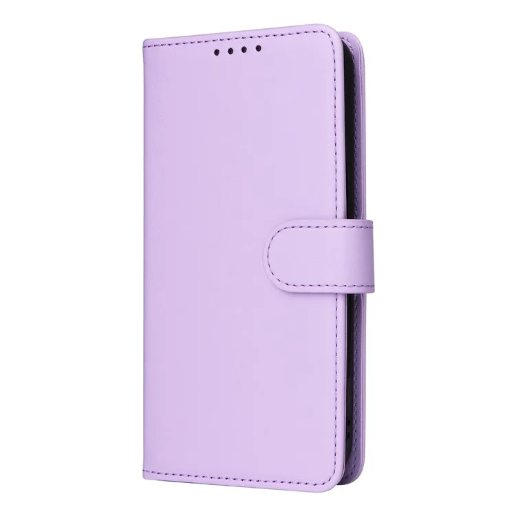 BETOPNICE 005 For Samsung Galaxy A52 4G / 5G / A52s 5G Leather Case Detachable Phone Cover - Purple