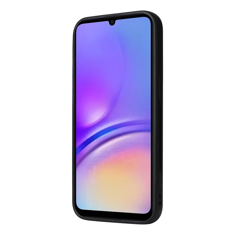 For Samsung Galaxy A05 4G Magnetic Case BETOPNICE Detachable PU Leather Phone Cover with Strap - Black