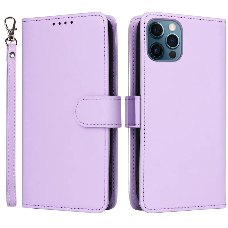 BETOPNICE 005 Per iPhone 12 Pro Max 6.7 pollici Cover Protettiva Magnetica Staccabile - Viola