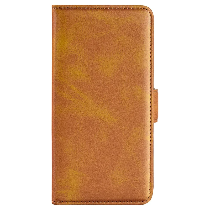 For Xiaomi Redmi Note 13 Pro 4G / Poco M6 Pro 4G Leather Wallet Phone Case Dual Magnetic Clasp - Yellow