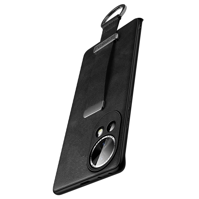 SULADA Fashion Series per Huawei nova 12 Pro 5G / nova 12 Ultra 5G Custodia per telefono con cinturino per il polso e supporto - Verde