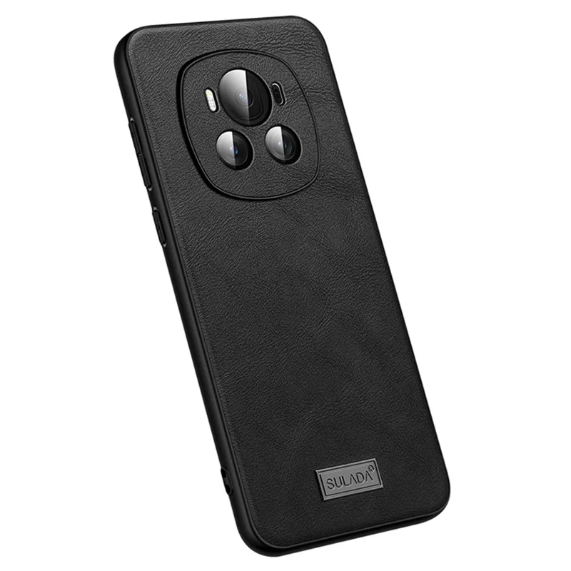 SULADA For Honor Magic6 5G Phone Case Anti-scratch PU Leather Back Cover - Brown