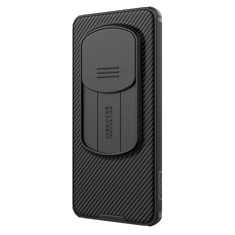 Nillkin Camshield Pro Série Para Honor Magic6 Pro 5G Case de Telefone Com Tampa de Lente de Slides - Preto