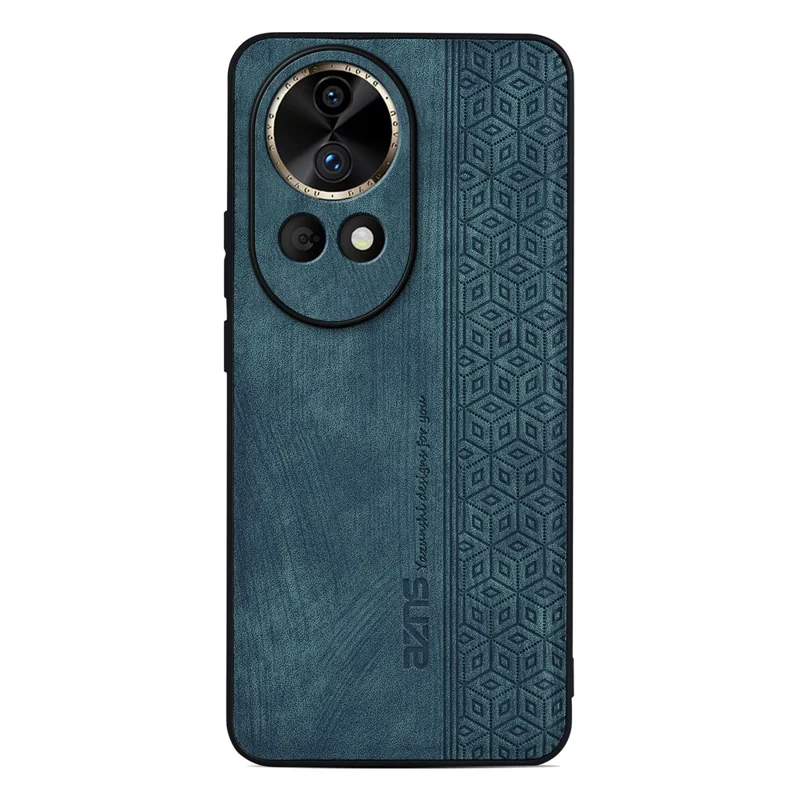 AZNS For Huawei nova 12 Pro 5G Cell Phone Case Anti-scratch PU Leather Coated TPU Back Cover - Green