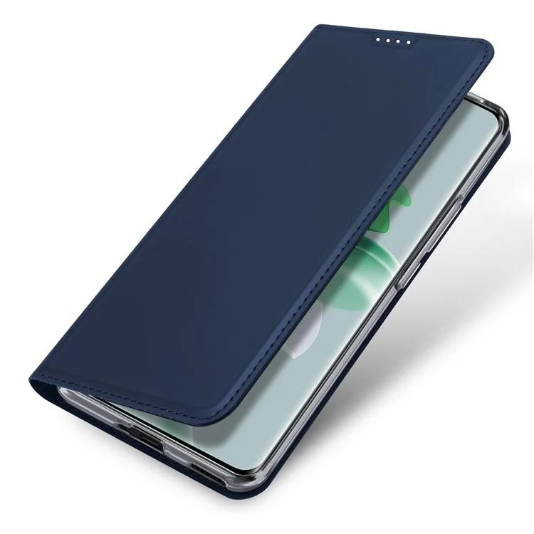 DUX DUCIS Skin Pro Series For Oppo Reno11 5G (Global) Stand Case Card Slot Phone Leather Cover - Blue