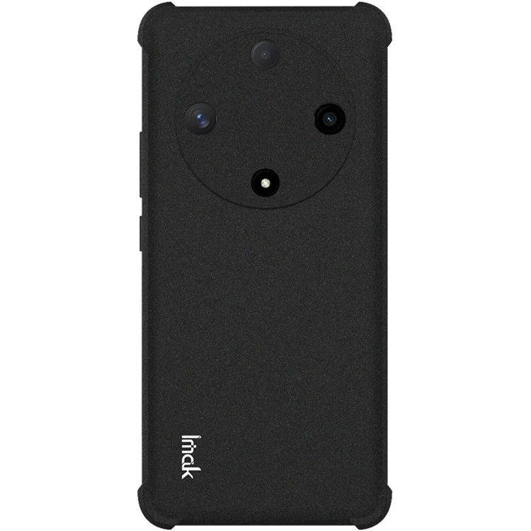 IMAK For Honor X9b 5G / Magic6 Lite 5G Case Matte TPU Handyhülle Airbag Schutz - Schwarz