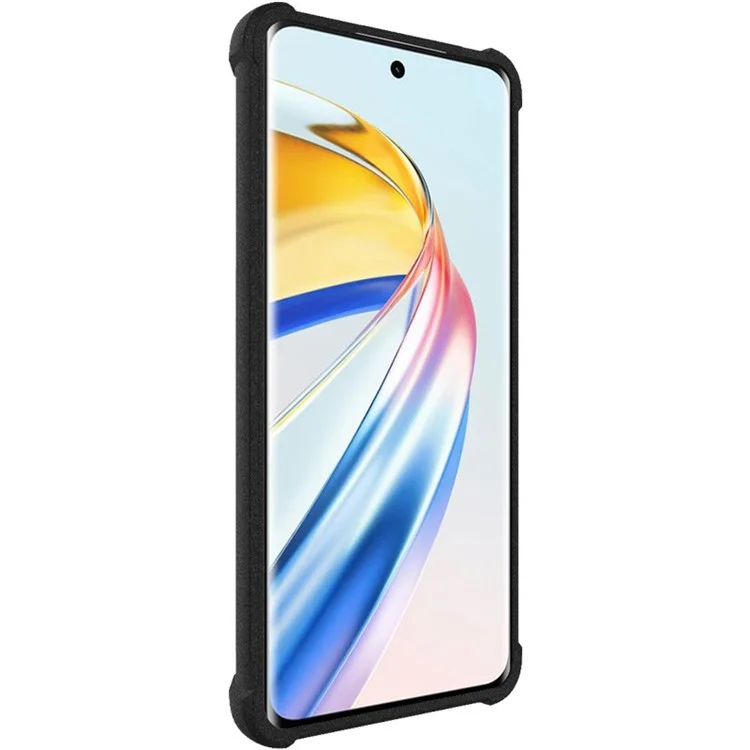IMAK For Honor X9b 5G / Magic6 Lite 5G Case Matte TPU Handyhülle Airbag Schutz - Schwarz